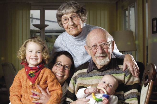 Envelhecer com a família