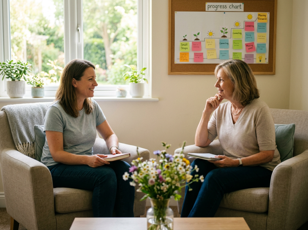 Gradual therapeutic progress and renewed hope